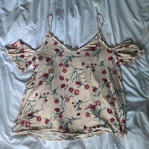 Off the shoulder American Eagle shirt